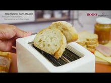 Load and play video in Gallery viewer, 2 Slice Toaster Crisp Toast SOGO