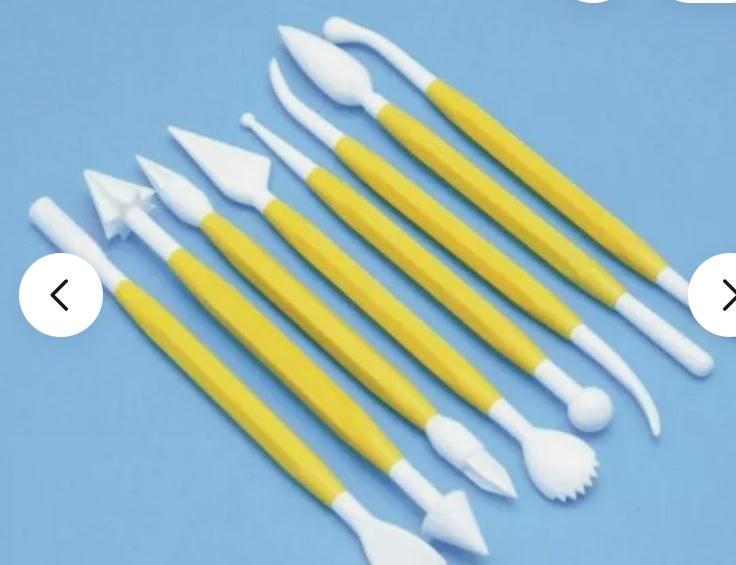 Cake Modelling Tools set of 8