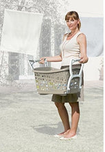 Load image into Gallery viewer, Stand up Laundry Basket White
