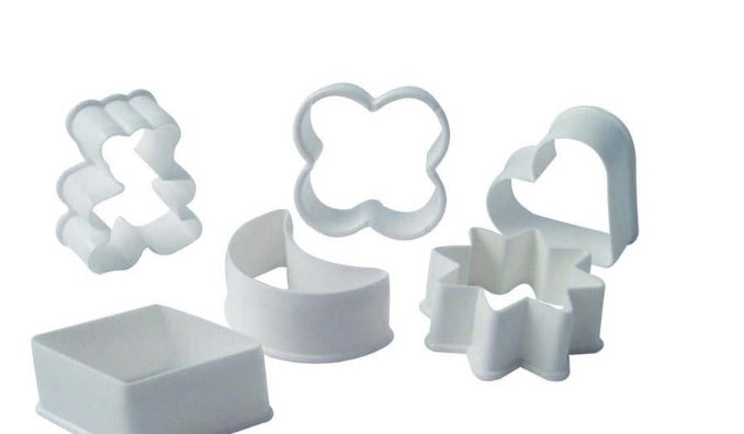 Cookie Cutters Plastic x6pcs Fackelmann