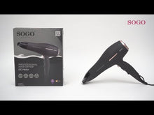 Load and play video in Gallery viewer, Hair Dryer Professional 2200W Sogo
