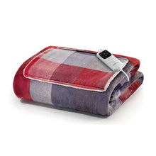 Load image into Gallery viewer, Electric Heated Throw  Adapto 6T Pocket Tartan 150X110cm
