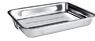 Roast Pan with Folding Metallic Handles 35x26x6.5cm