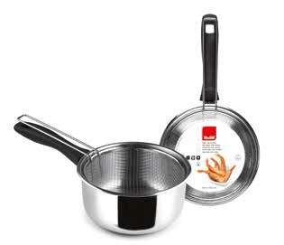 Saucepan with basket Induction 18cm