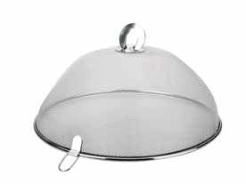 Protective Mesh Lid  Stainless Steel 29cm