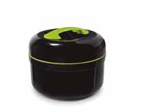 Lunch Box Thermal 2.2Ltr Green/Black