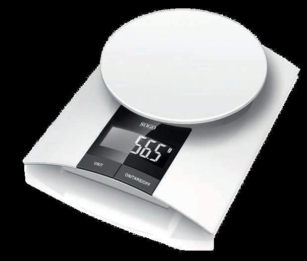 Sogo Kitchen Scales Digital 3Kg