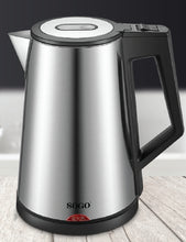 Load image into Gallery viewer, Kettle Cordless Stainless Steel 1.7L 1830W SOGO
