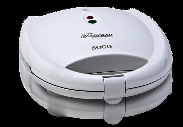 Sogo Sandwich Maker with Square Plates