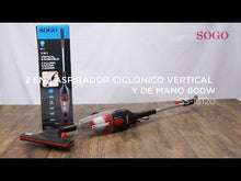 Load and play video in Gallery viewer, Sogo 2 in 1 Vertical &amp; Handheld Cyclonic Vacuum Cleaner
